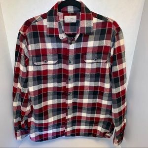 JACHS MFG NYC heavy men’s plaid button down shirt